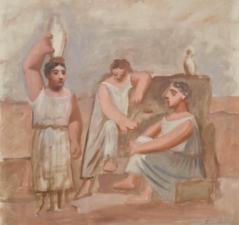 Trois femmes a la fontaine de Picasso